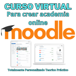 Curso Virtual por Google Meet de Moodle