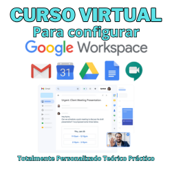 Curso Virtual por Google Meet de Workspace