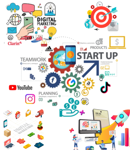 Marketing digital, ADS, Email marketing, Chatbot