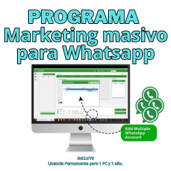 Mensajes de marketing masivos gratuitos de Whatsapp, alta velocidad, nuevas funciones y un mecanismo avanzado