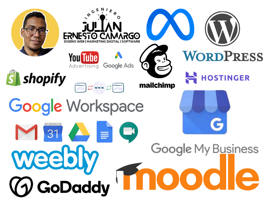 Ingeniero Julian Ernesto Camargo Diseño Web,Venta de Software, Marketing Digital en Colombia
